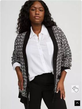 Torrid Chunky Boyfriend Cardigan Sweater